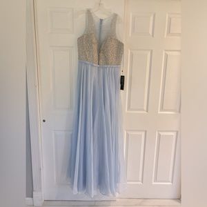 Baby Blue long dress